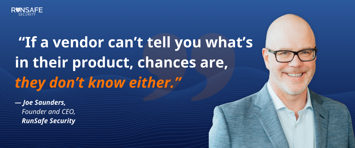 Joe Saunders Vendor Product Quote