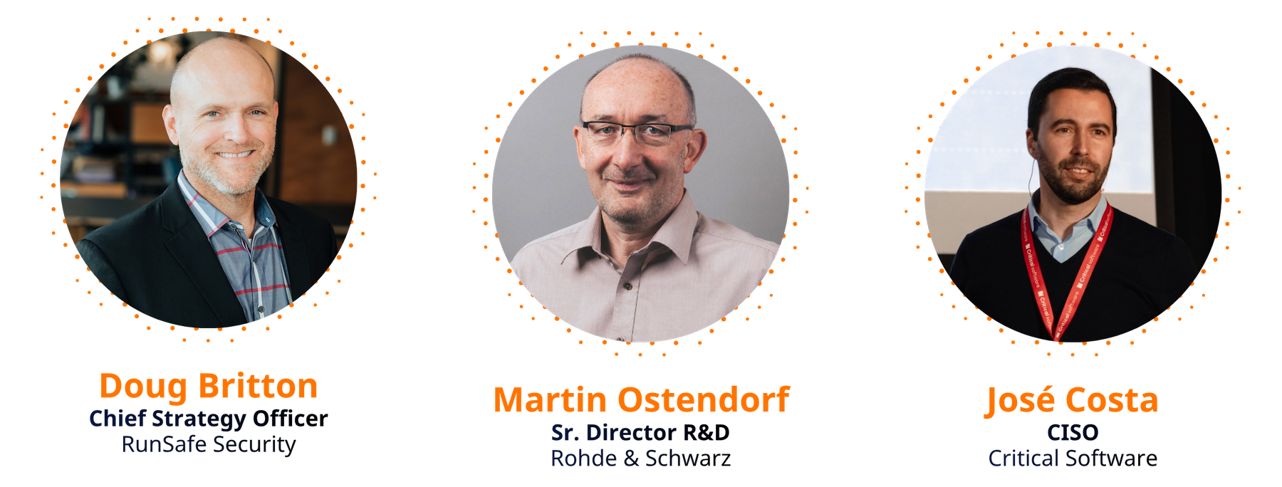 Navigating the New Cyber Battlefield Speakers